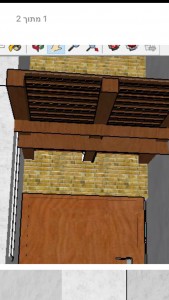 תכנון פרגולה במחשב